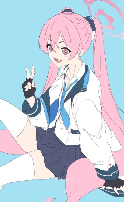 #ブルアカ らくがきコユキ 