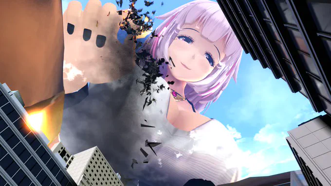 女神様の動画を作ってもらいました!!!巨大感が凄いです!!【巨大娘】 メガ 女神 - Mega Megami (4K, No Voice) - Lajest3D (ラジェツ)の投稿|ファンティア[Fantia]  