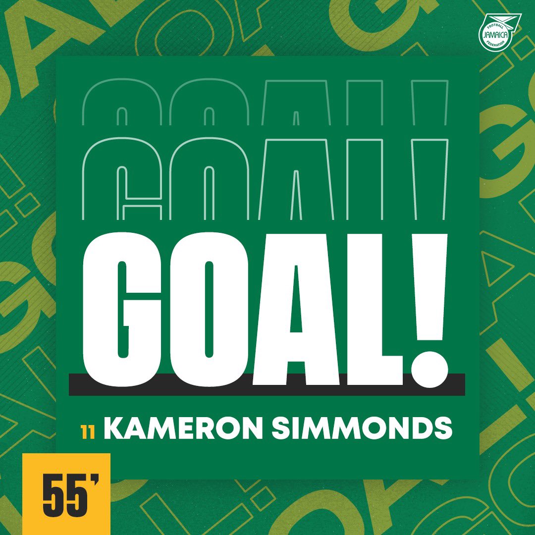 jff_football's tweet photo. What a way to score your first senior goal! 🙌🏿

🇯🇲 2 - 2 🇨🇿
.
#ReggaeGirlz #CupOfNations #JAMCZE #JFF_Football https://t.co/n3sVd7eBI4