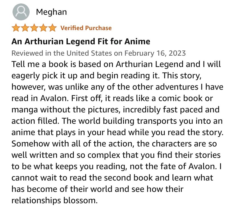 JHarkreader's tweet photo. #bookreview #KnightsofAvalon https://t.co/prJJ5yMiyO
