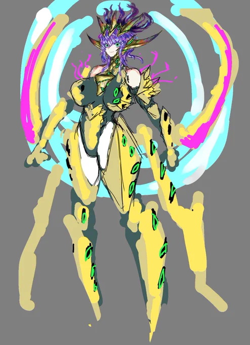 女体化ORTちゃん的なモノを描こうかなと