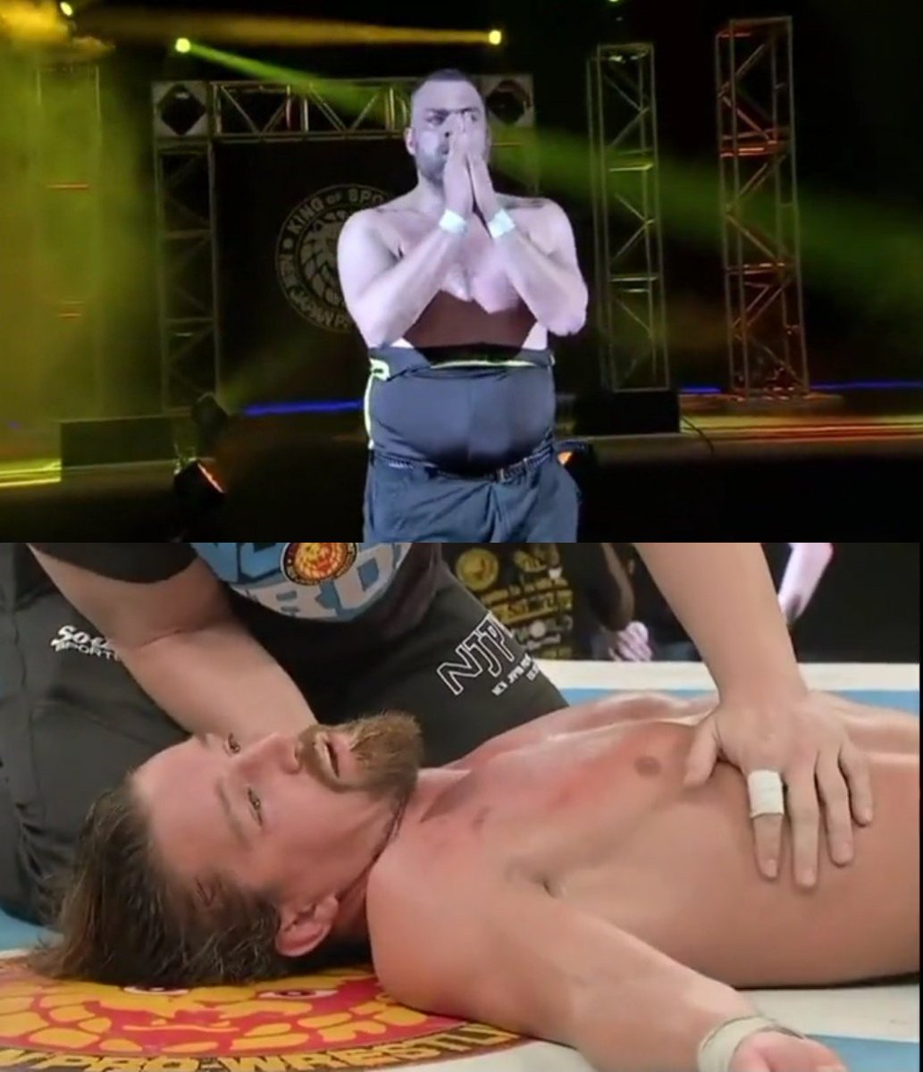 Eddie Kingston immediately exiting the ring to let Jay White have his moment for one final time in that NJPW ring.

Fucking love it.