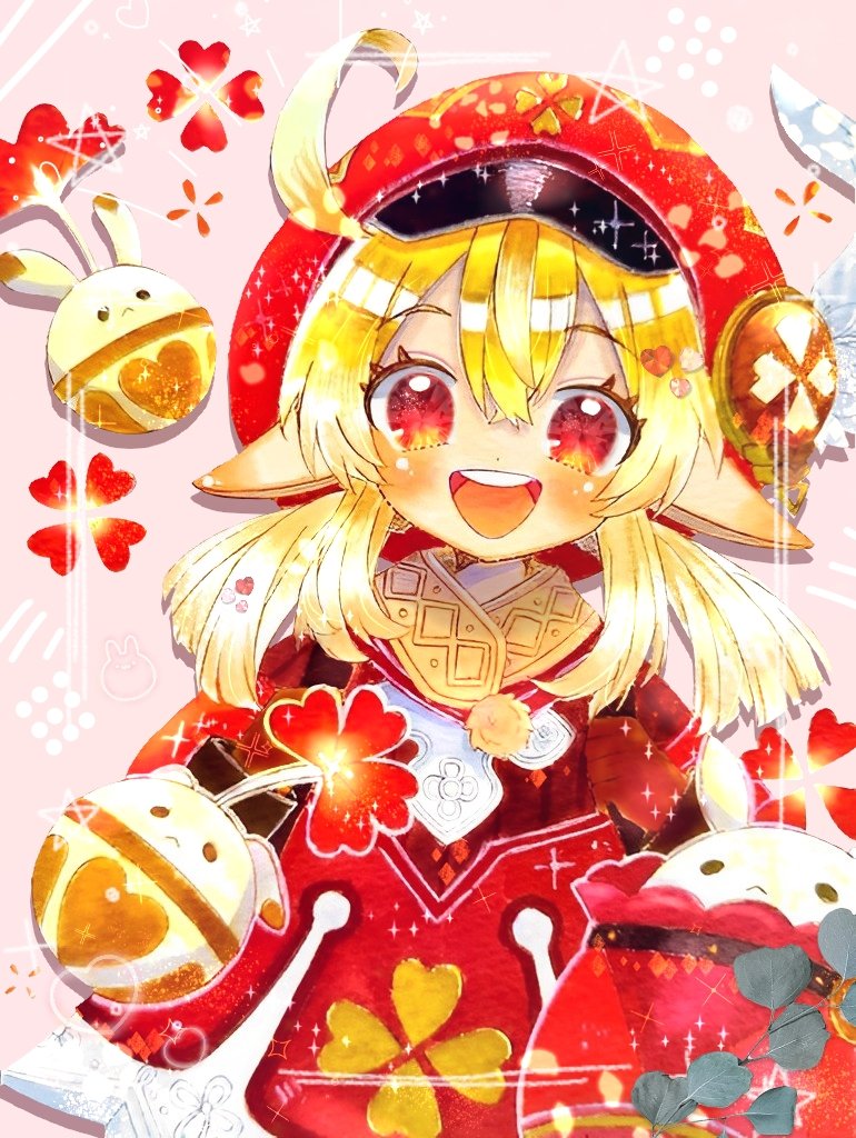 jumpy_dumpty ,クレー(原神) 「クレーちゃん#原神 #GenshinImpact #Klee 」|旋太朗のイラスト