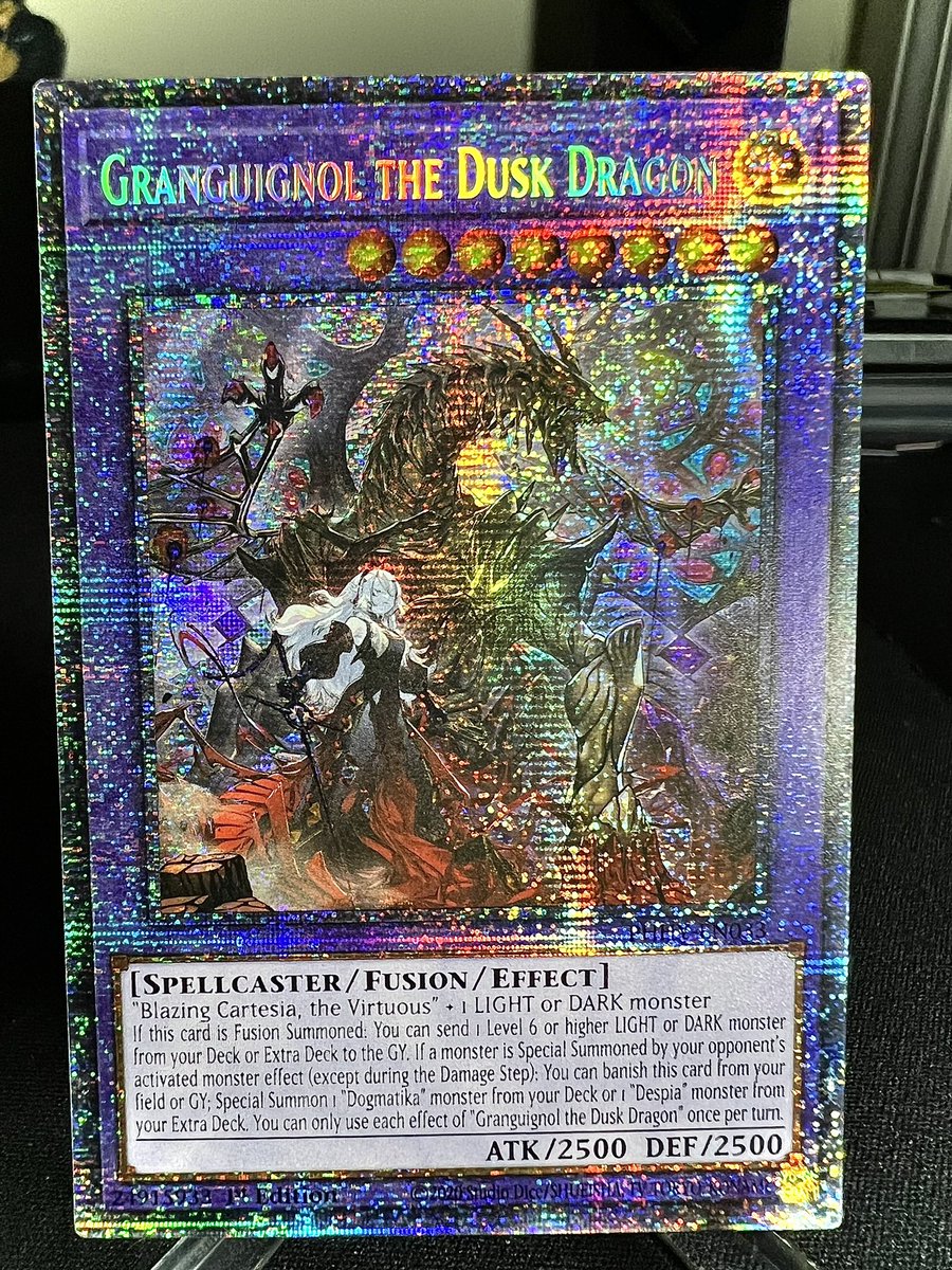 Pulley_Karulli's tweet photo. Still can’t believe I pulled this on my birthday 🫦🤌🏼 #yugiohtcg #photonhypernova https://t.co/GJBaJAahyP