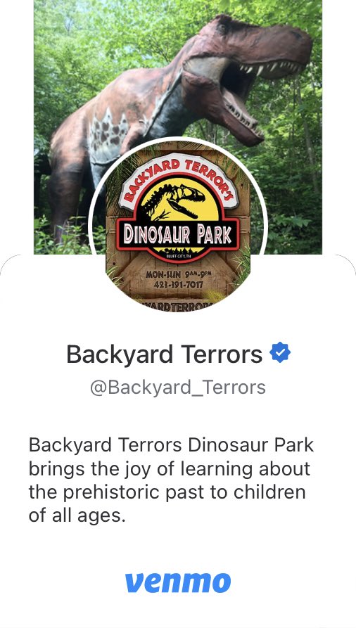 Hi, I just donated to this charity. Check it out and donate if you can. venmo.com/u/Backyard_Ter… Be the change you wanna see in the world