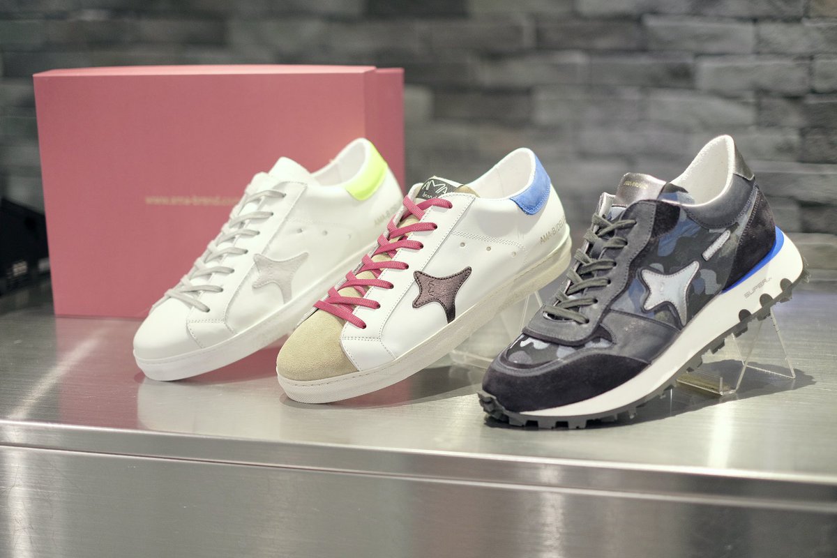 flags_sapporo's tweet photo. New Brand

イタリアから新たに入荷したスニーカー。
AMA BRAND/アマ ブランドです。

イタリアらしい洗練されたデザインと履き心地を追求したこの上ないブランドだと言えます。

オンラインも本日アップ！

https://t.co/nsJuOdNyG4 https://t.co/wTh9s0k13t