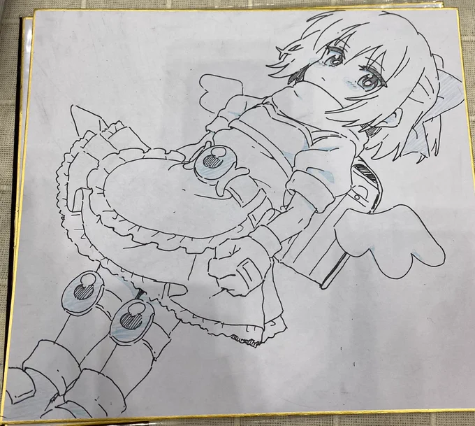 色紙頒布しよかな。 