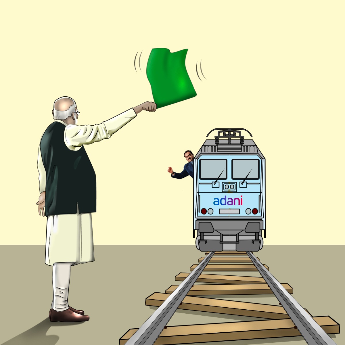 INCIndia's tweet photo. 'दोस्त' को हरी झंडी! https://t.co/C2N8uDc2Cd