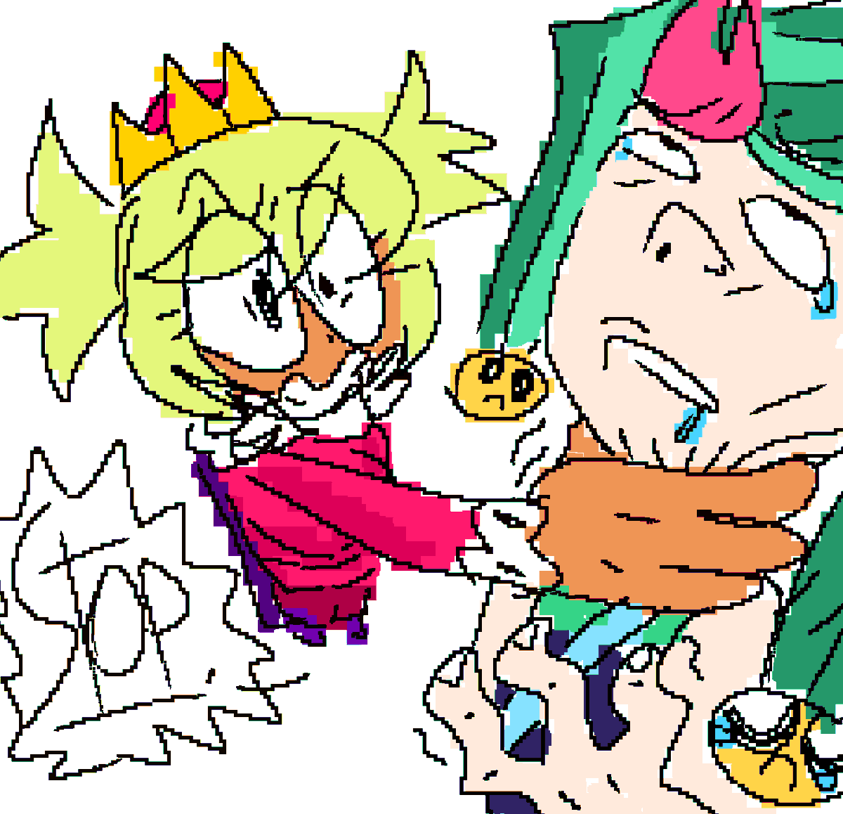 naranjadejugo7's tweet photo. mandyy candyy como el que dice buenos días mandy #BrawlStars #brawlstarsfanart #bsmandy #Chester https://t.co/pxXKTIji5w