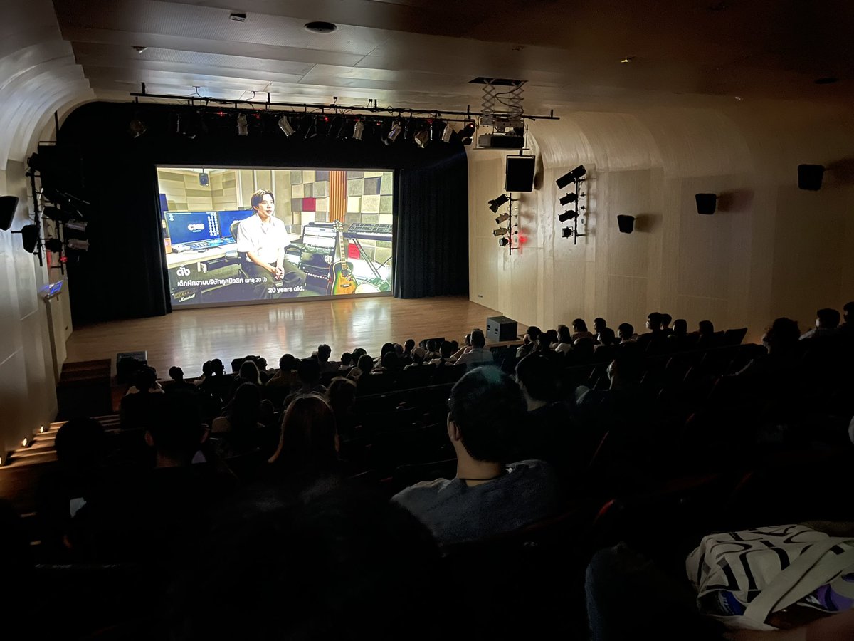 CCCLfilmfest's tweet photo. Meet the filmmakers after shorts program 3, at CCCL Film Festival 2023. คุยกับคนทำหนังหลังโปรแกรม 3 

The next shorts program starts at 4pm. #CCCLFF @AFBKK https://t.co/QuuTrvmZLU