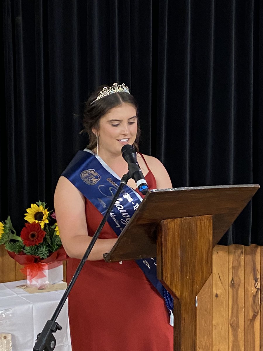 NancySommerfiel's tweet image. Congratulations Chloe on being the Goombungee-haden Showgirl &amp;amp; Rural Ambassador 2023. It was a pleasure to interview you &amp;amp; I wish you well as you move in to the next round of judging. Your fundraising efforts of over $4000 is 👏👏👏
#Goombungee #Haden 
#Countrytowns #ruraltowns