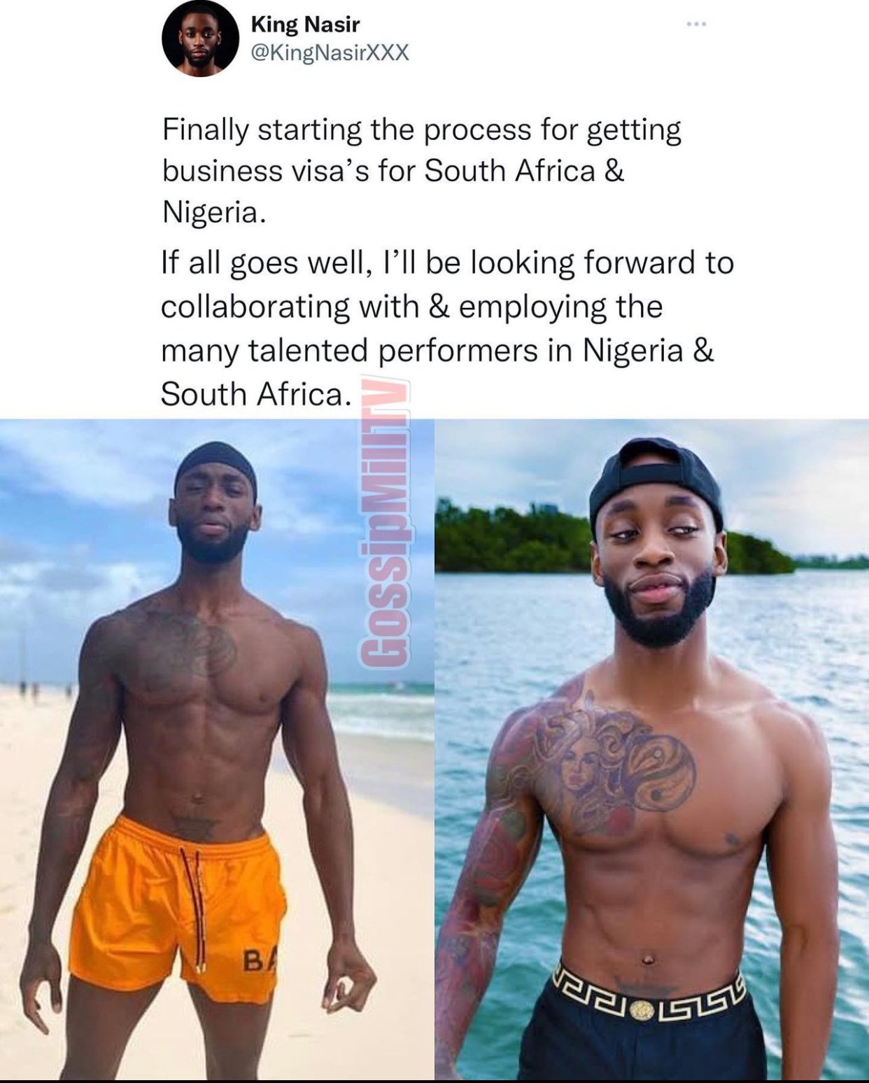 iplayng.com on X: King Nasir is looking for talents in Nigeria oh😂 who  knows this guy? . BBTitans Potter CheSou AVLARS t.coB1E96acbLj   X