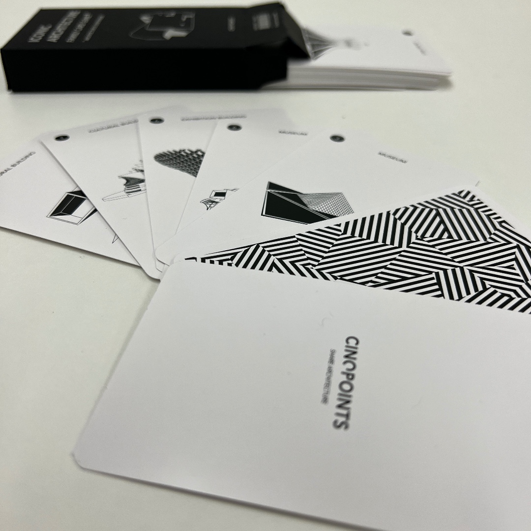 mudamlux's tweet photo. At #MudamStore and on https://t.co/dmbU3yMQ0b. #Cinqpoints transmits the culture of #architecture and reminds us that it's everywhere. The French brand honours the work of architects through #quality #design #objects and #educationalgames. https://t.co/5vhdMTDWR2