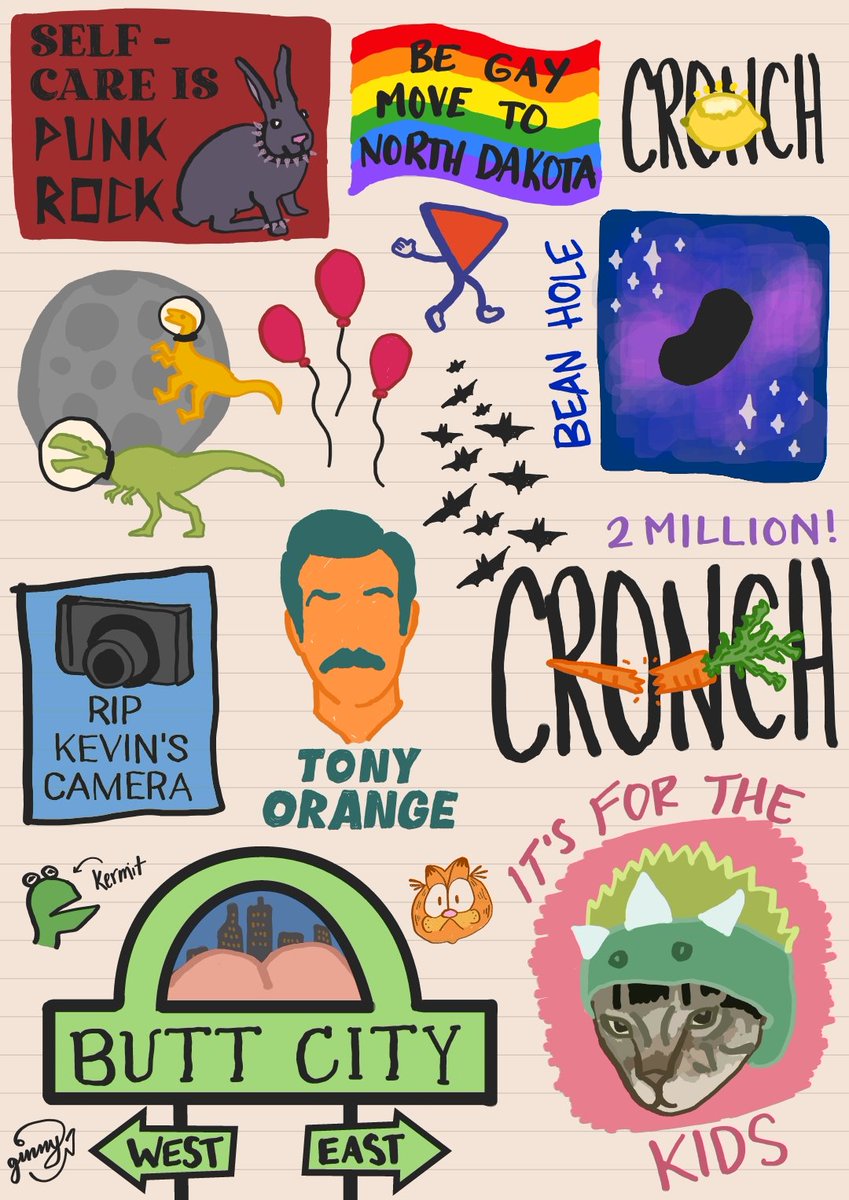 notnotginny's tweet image. doodle page 2 #P4A2023