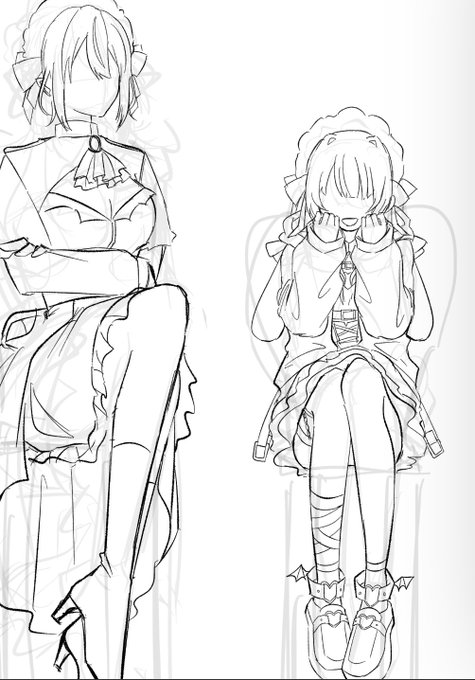 手慣らしに描こうとしたのに
全然おわんない 