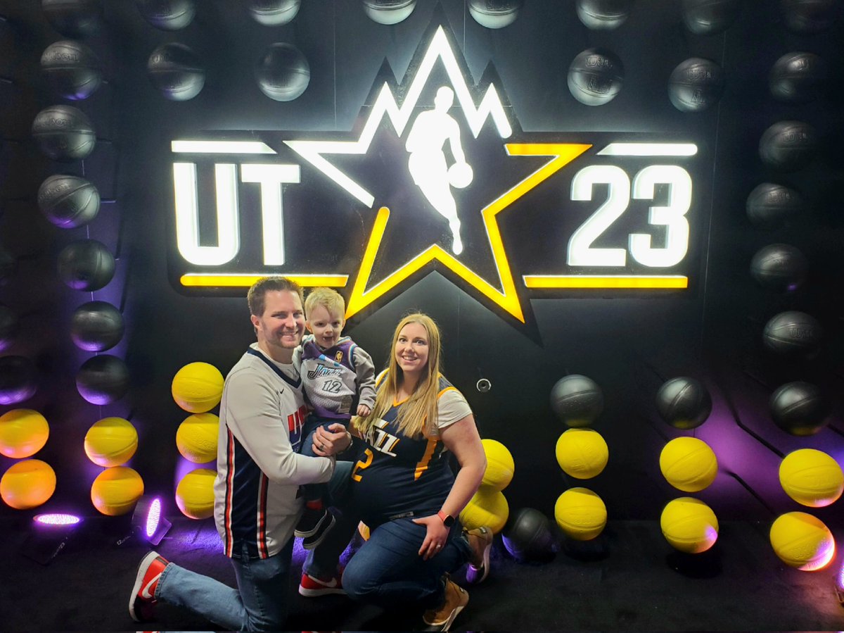 I loved taking my family to the #NBACrossover event today. We had a blast. It has been so fun to see basketball fever in Salt Lake City. #TakeNote