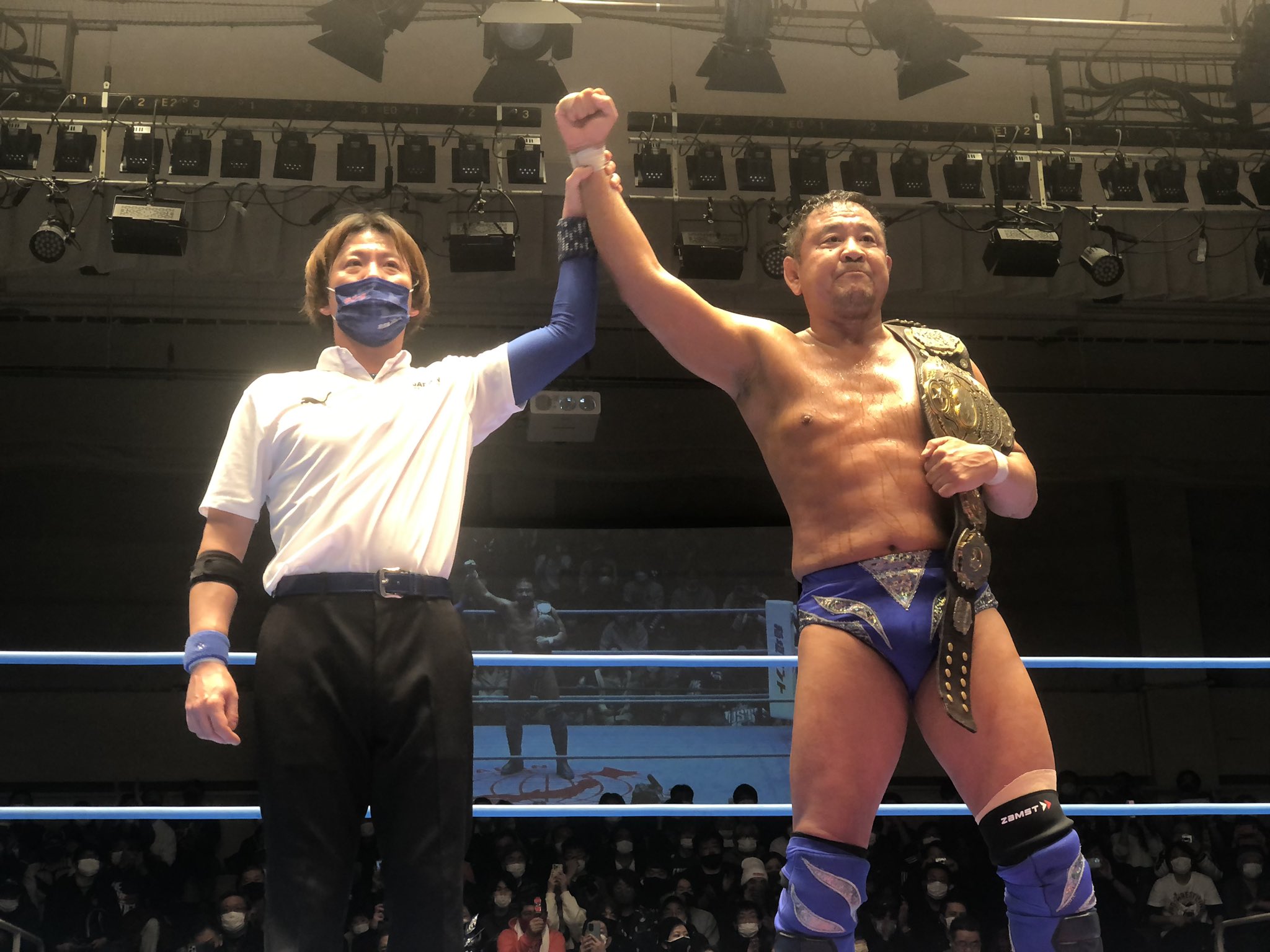 Yuji Nagata conquista o AJPW Triple Crown Championship