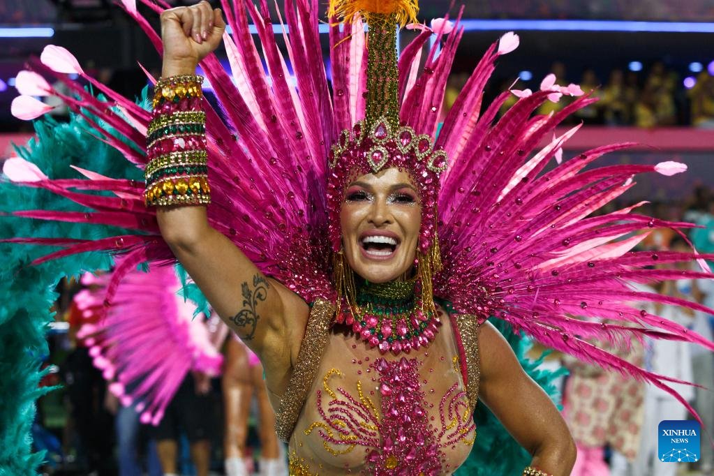 People's Daily, China on X: Enjoy the festive vibes in the carnival parade  at the Sambadrome in Rio de Janeiro, Brazil. The Brazilian city's carnival  is the South American country's biggest popular