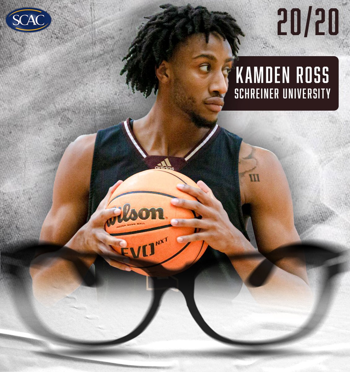 🚨#SCACMBB | Tonight @SUMountaineers Kamden Ross secured a 20/20 game.  23 pts and 22 rebs

The first in a conference game since Montgomery's 20 point and 26 rebounds game at Oglethorpe on 1/3/2006

The second 20/20 game recorded by a #SCAC athlete this season
#SCACPride #d3hoops