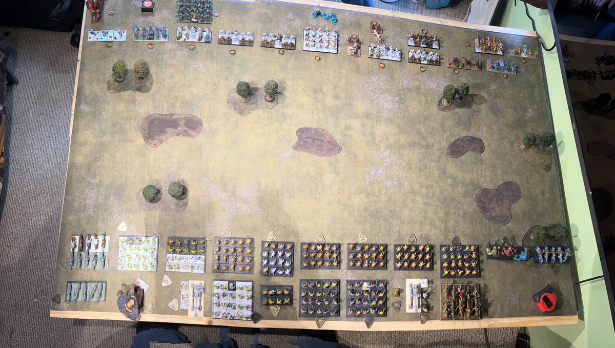 DelazzariJames's tweet photo. #Oathmark 4k battle of Orc and Goblins (bottom) vs Orcs and Elves on the top. https://t.co/NTMRjuGAGH