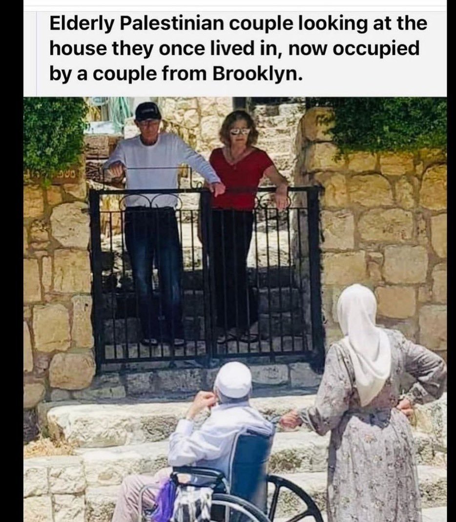 How can someone steal another person’s home and live life with no guilt?