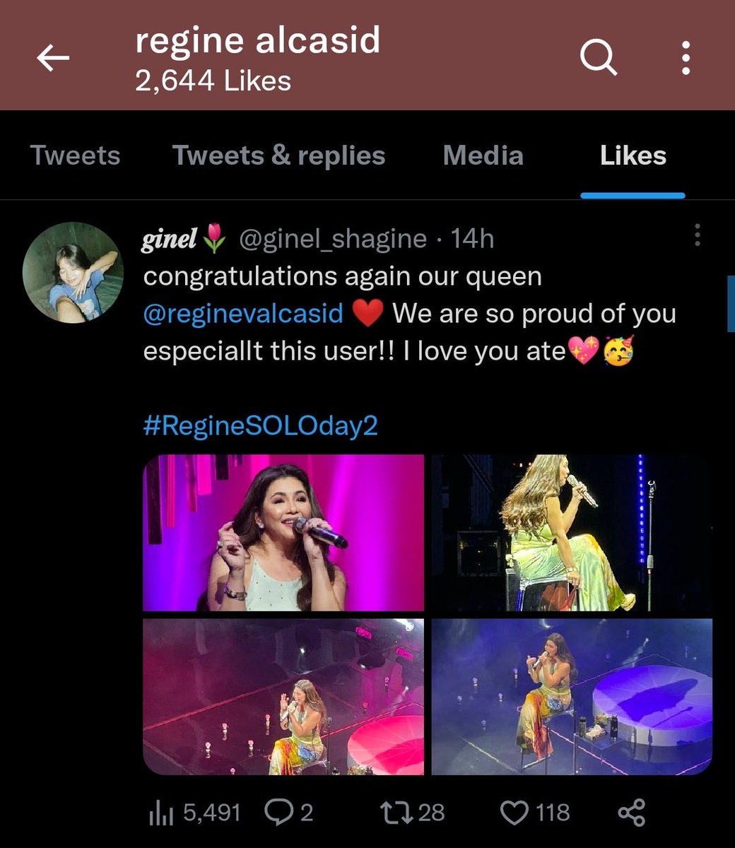 StanShaGine_'s tweet photo. Omg finally!!! Thank you so much ate,you made my day complete!! By simply retweeting and liking my tweet, I am instantly happy I LOVE YOU SO MUCH ATE @reginevalcasid 🫶🏻💗 https://t.co/UdmNA3HUqU