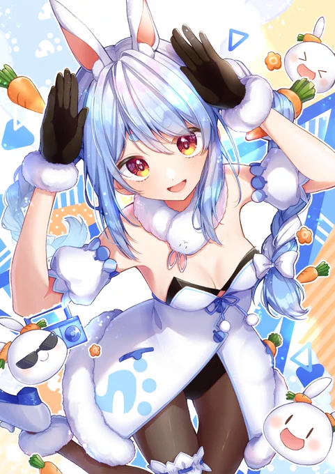 ホロライブの子描くよ⑲兎田ぺこらさん#ぺこらーと 