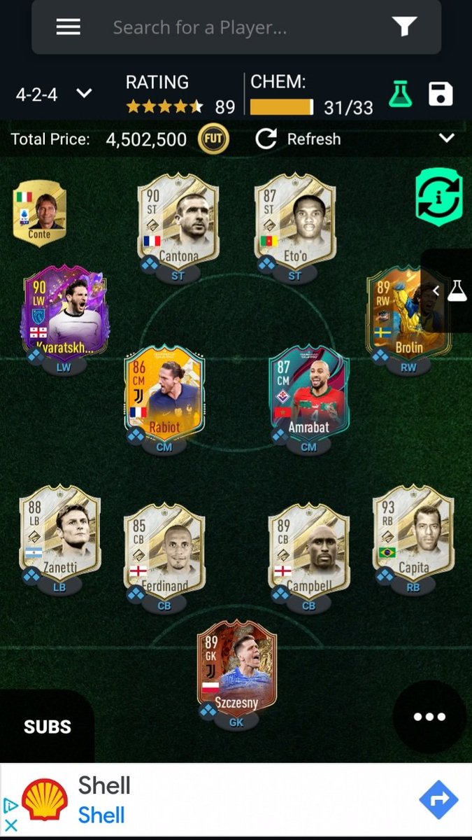 MasterFcBoard_'s tweet photo. @FutSheriff Any help to improve my team, rabiot amrabat szcenney tradeble 
Rate team also https://t.co/TPAN68CtQl