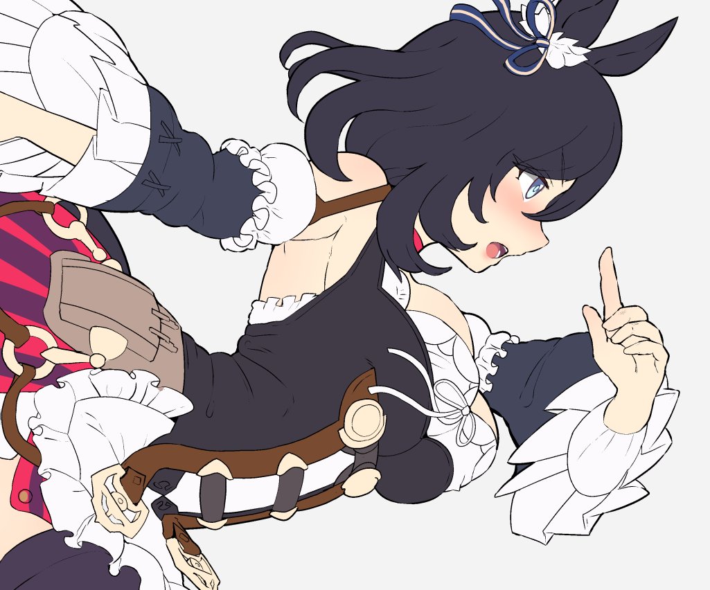 線画～下塗りまで。影色を置く前に線画を再調整予定。 