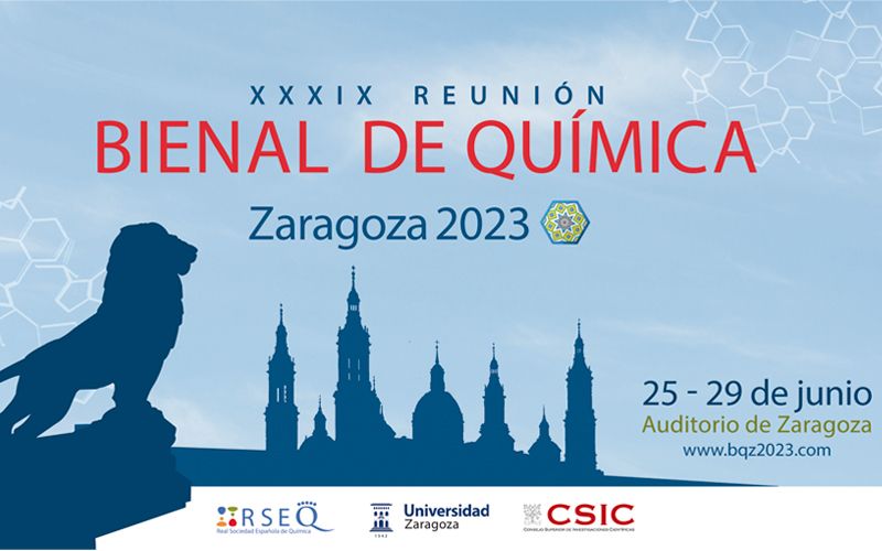 📢XXXIX Reunión Bienal de la Real Sociedad Española de Química @BQZ2023
🗓️25-29 junio 2023
➡️bit.ly/3khfGC2