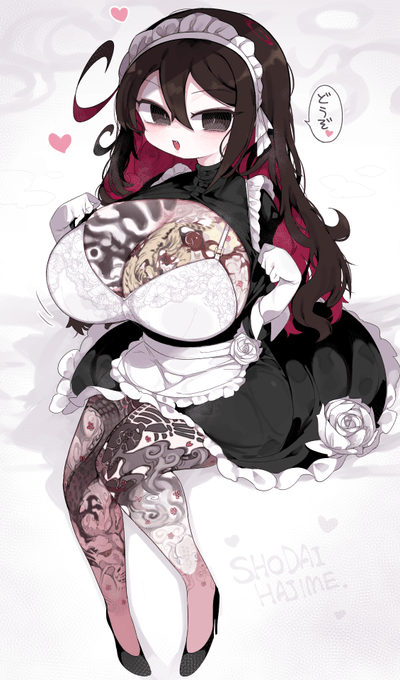 メイド服の中を見せてくれる悪いメイドさんです。
#これを見た人はメイドをTLに放流しよう 