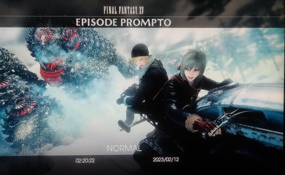 todanari's tweet photo. トロコン完了\(^o^)/
#FF15
#Episodeプロンプト
#エピソードプロンプト
#EpisodePrompto https://t.co/vB0RnN7eeM