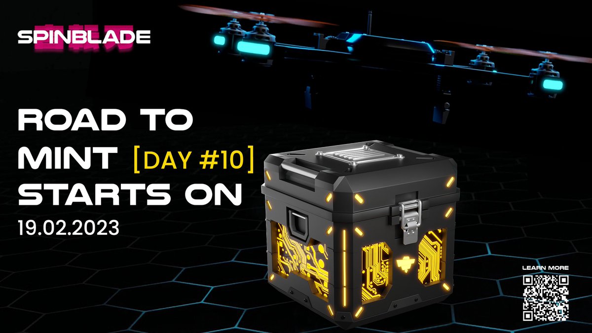 🔥 SPINBLADE: ROAD TO MINT - DAY 10 STARTS NOW!

🎁 Complete the tasks on <a href="/Galxe/">Galxe</a> and collect Spinblade Stickers to forge a MINT PASS or FREE CLAIM PASS!

🔔 Stay tuned for the forging day &amp; make sure to turn on your notifications!

galxe.com/spinblade/camp…

#galxe #NFT #airdrop
