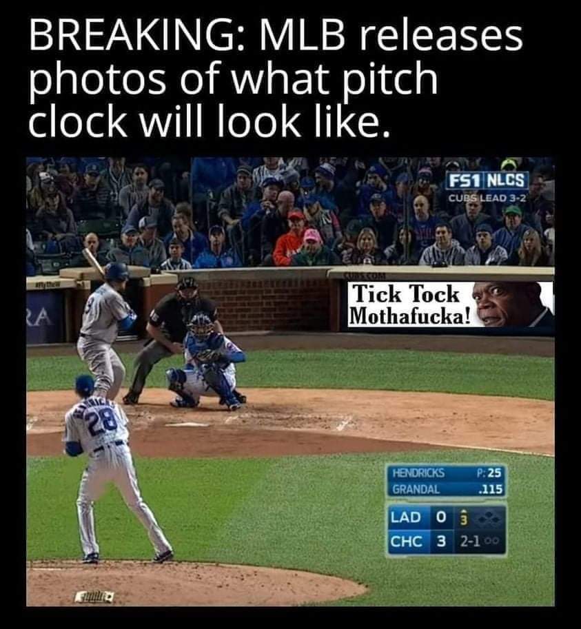 ColinMacNeil1's tweet image. New #MLB #pitchclock ⚾