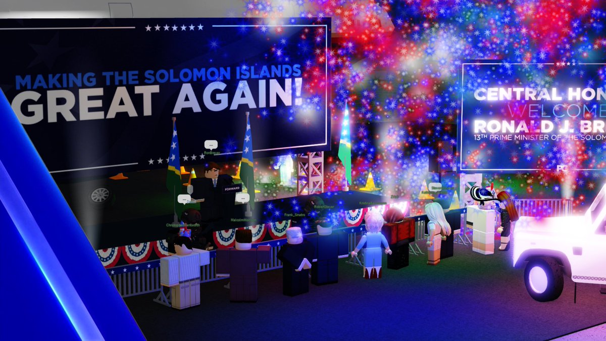 7news_roblox's tweet photo. HONIARA: The Prime Minister has held a rally at the airport, celebrating the achievements of his time in office and thanking supporters.

💬 "We are the single greatest political movement to grace our nation's politics, and no-one can recreate or duplicate the loyalty we have." https://t.co/quFApVJiN1