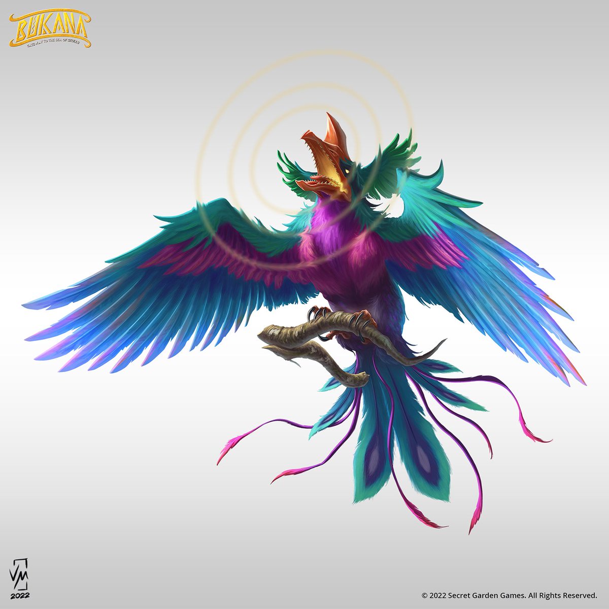 vonmilano's tweet image. Another commission done last year for Bukana: Gateway to the Sea of Skull, a D&amp;amp;D 5E supplement book based on Philippine Mythology creatures.

Here is my take on Ngio-Ngio, they are mystical birds with teeth.