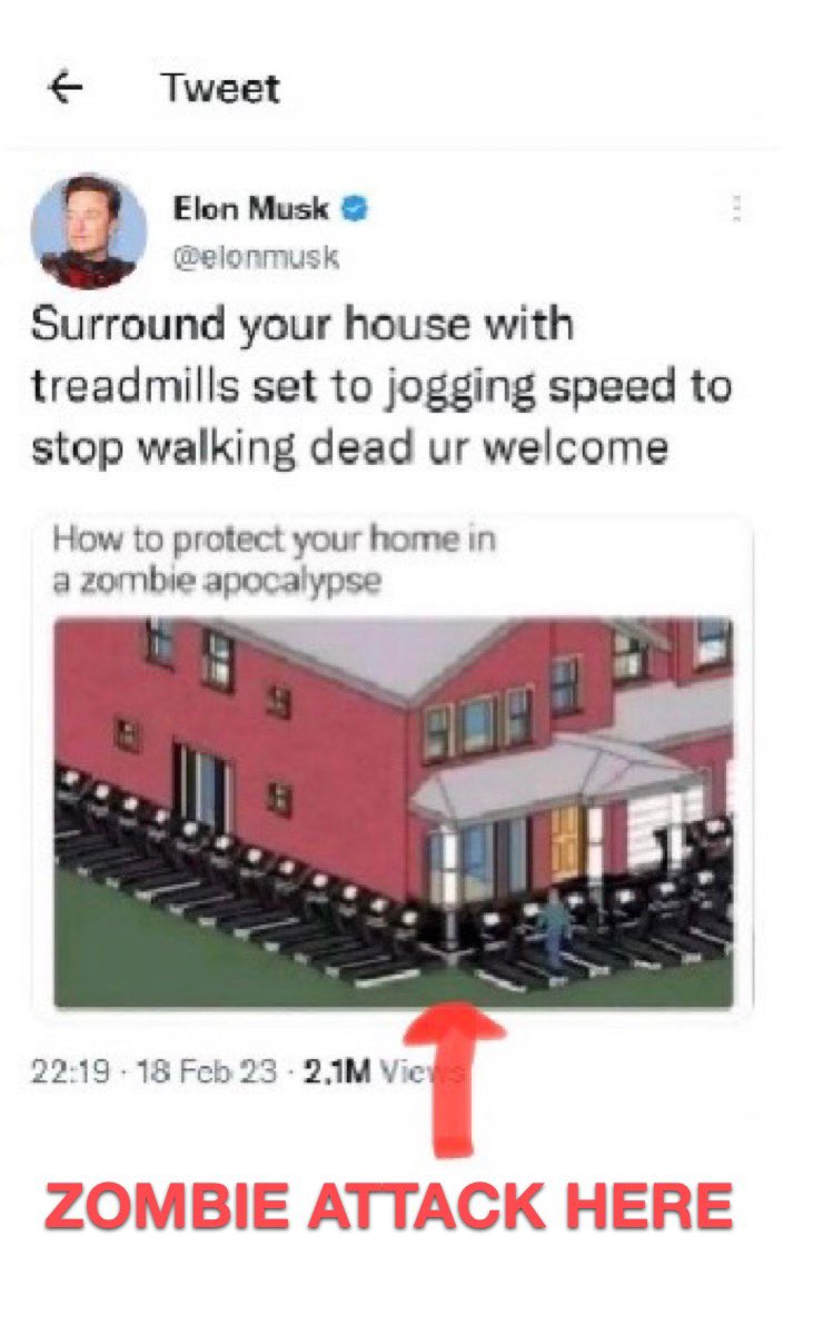 SeanKenniff's tweet photo. @elonmusk Because it’s important to recognize the vulnerabilities in any plan.
#teamElon #TheJoggingDead https://t.co/LWLIiPEJft