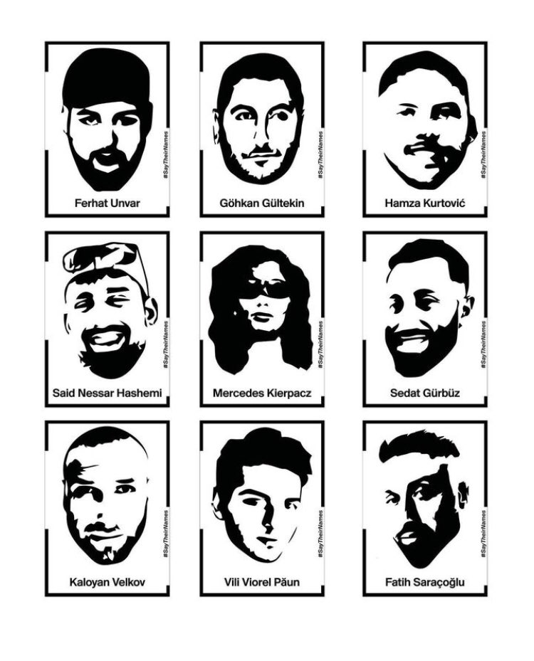 Drei Jahre trauern und erinnern!
#SayTheirNames #hanauistueberall @19FebruarHanau