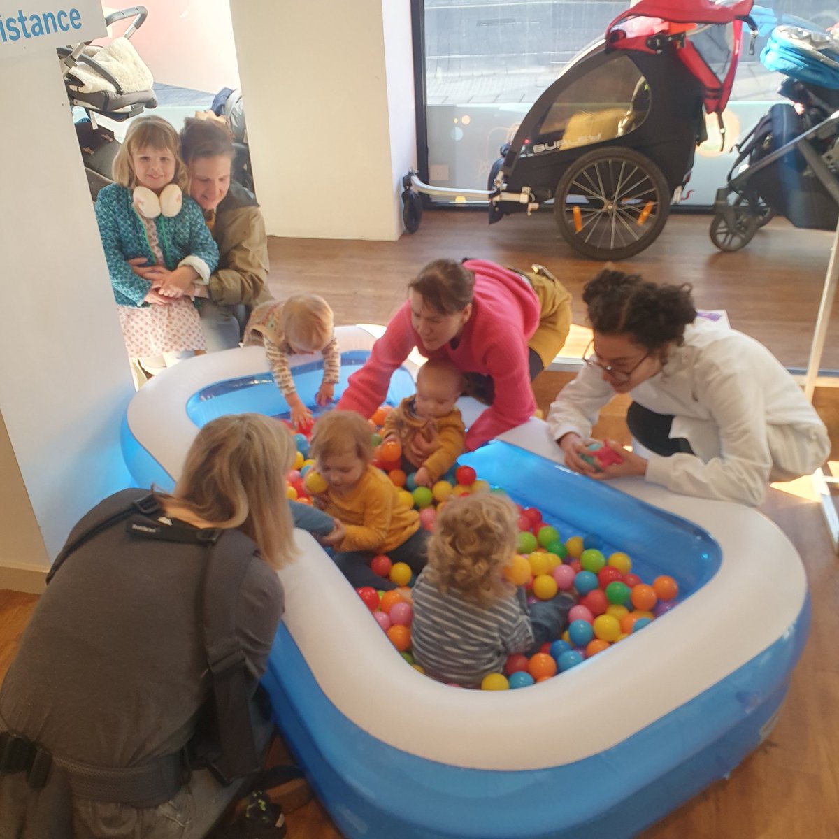 SuperbugsExeter's tweet photo. Our future scientists fighting back resistance! 
#AMR
@MaketankExeter 
We are here until 4pm today!
@CUsuperbugs @UniofExeter https://t.co/ud3t6s4RQG