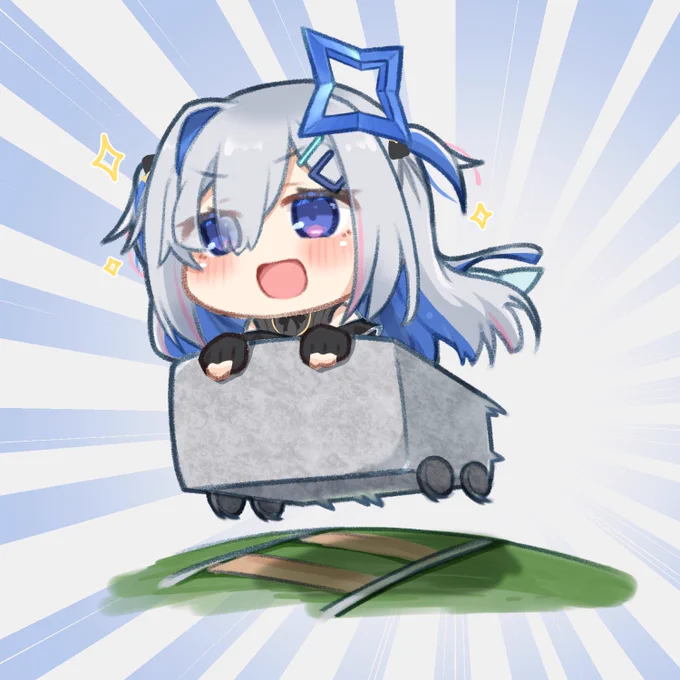 4枚目かなたそはソロマイクラすらわちゃわちゃしてて楽しい#かなたーと #SD100本ノック 