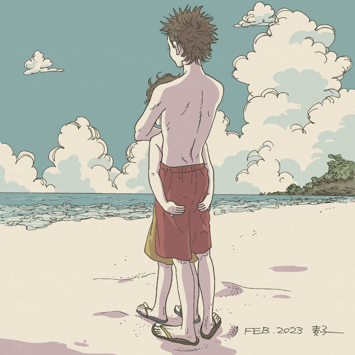 麦子のイラスト