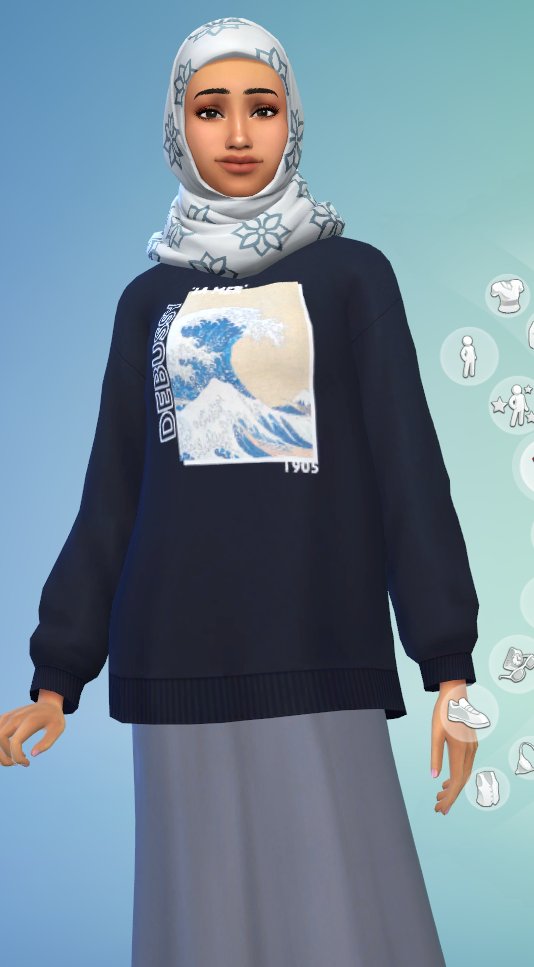 nonphinary's tweet image. i made tsa in the sims and it looks super cute!!