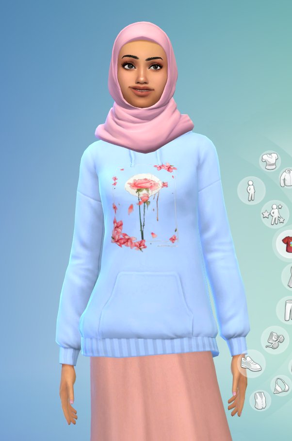 nonphinary's tweet image. i made tsa in the sims and it looks super cute!!