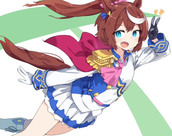 二周年も間近なのでハマった切っ掛けの2期主人公 #ウマ娘 