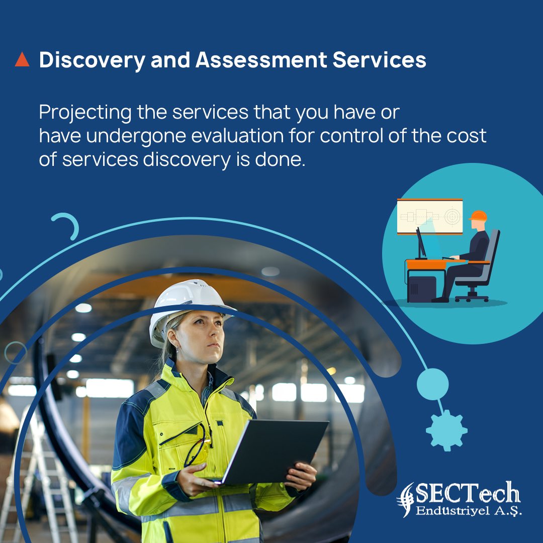 sectechendustri's tweet image. Discovery and Assessment Services
Projecting the services that you have or have undergone evaluation for control of the cost of services discovery is done. In addition, selling, transferring costs for equipment that you think is the service are analyzed and reported.

#Sectech