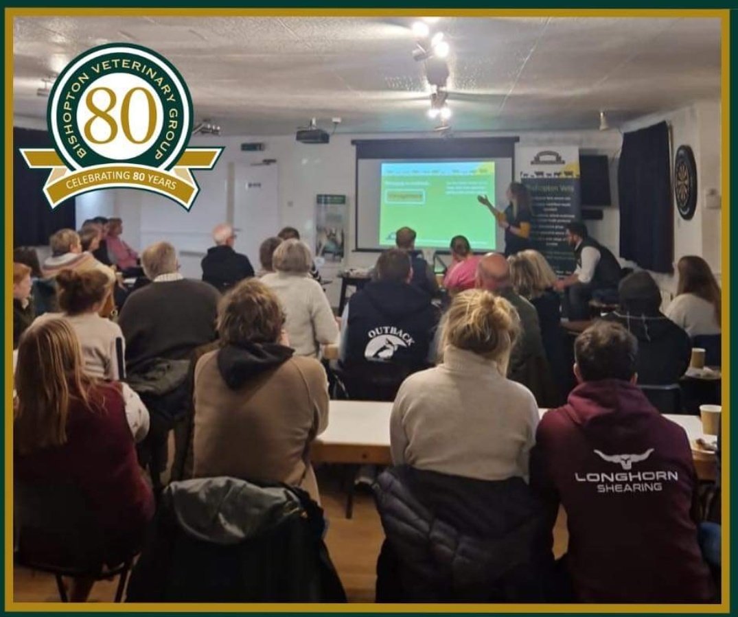 There were 37 clients at our date night (Valentines day!) #loveyoursheep discussion group meeting last week.  Thank you to CEVA for sponsoring. #teamsheep #teamBVG #80yearsindependent