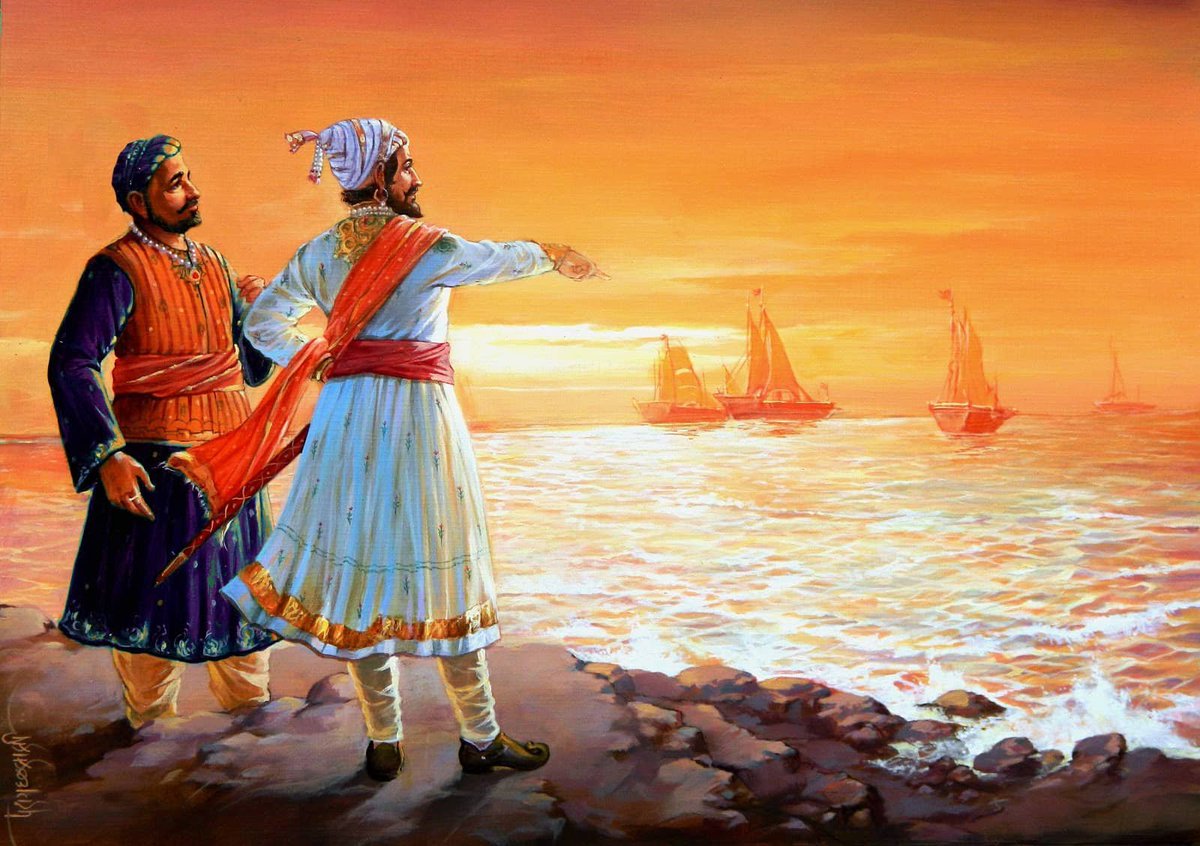 VertigoWarrior's tweet photo. 7 interesting facts about Chhatrapati Shivaji Maharaj 

1. Shivaji is known as the father of the Indian Navy https://t.co/uU67o8wE3e