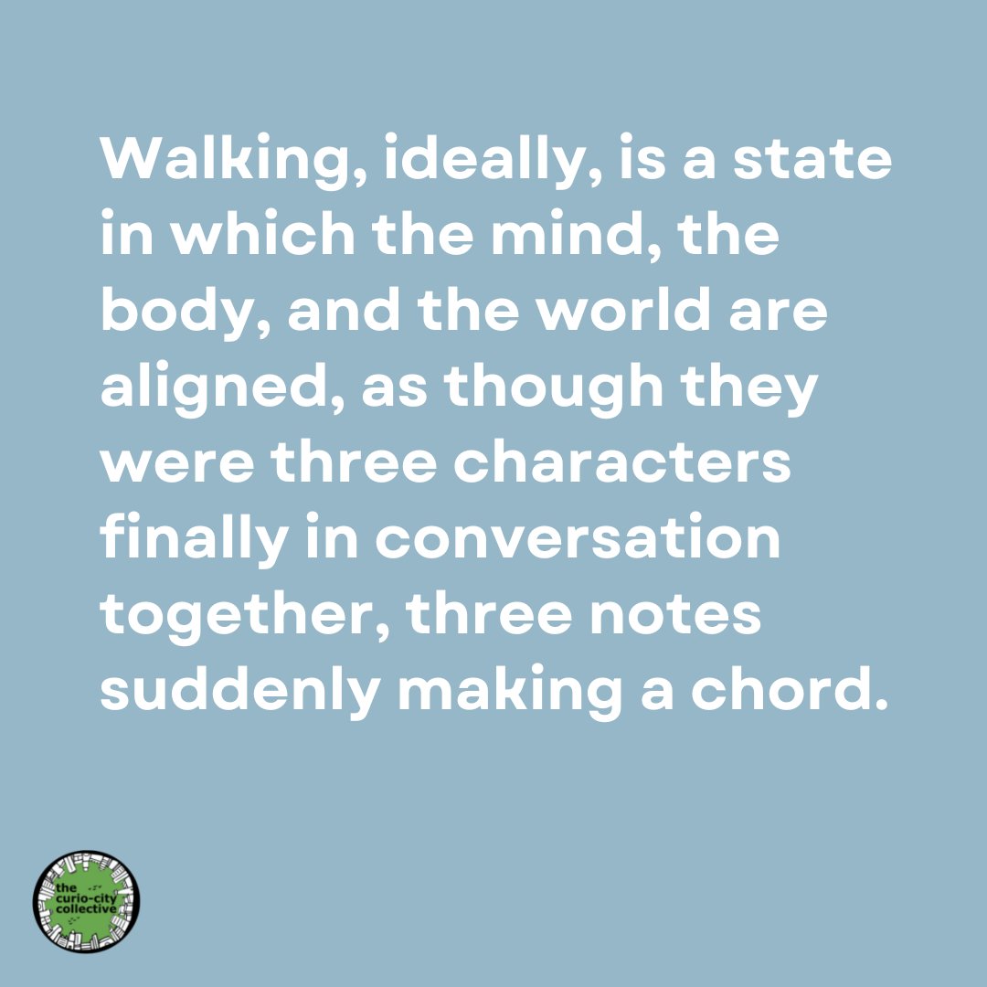 What happens when you walk? What does it evoke? Is it an end goal to get from point A to point B? Or does more unfold and unfurl and you take each step?

Listen to our latest episode where we explore walking with the wonderful <a href="/GoHalluHallu/">Hallu Hallu</a>: thecuriocitycollective.org/tcc-podcasts/s…

#Walking