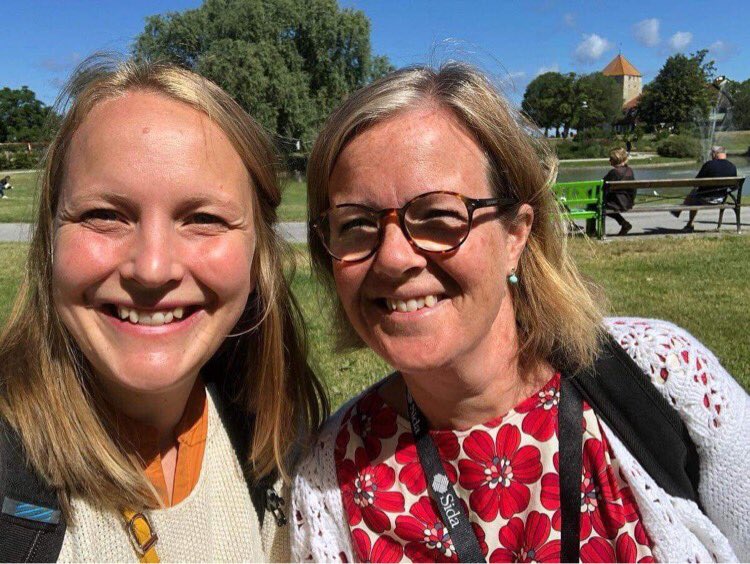 maria_olund's tweet photo. Tack @SidaCarin för gott samarbete med @Sida genom åren. Här efter intervju i Almedalen 2019 vid @SIANIAgri event @sverigeivarlden #utvpol 🌏I år inför @StockholmPlus50 höll vi & många @Sida partners i #ADayatSida för #klimat #mat #biodiversitet #rättigheter https://t.co/qZWNQuCw5N