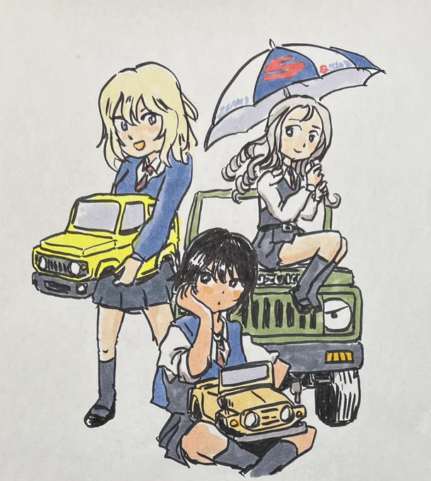 #太ももは太いから太ももっていうんだよ全部ガルパン… 
